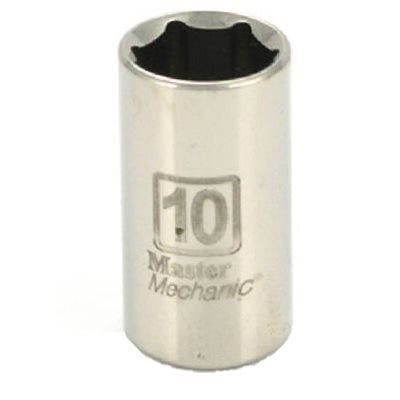 

Master Mechanic Metric Shallow Socket 6-Point 1/4-In. Drive 10mm 1 Pack