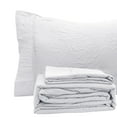 thumbnail image 6 of Marquess 4 Piece Microfiber White Queen Sheet Set, Deep Pocket Bed Sheets, 6 of 7