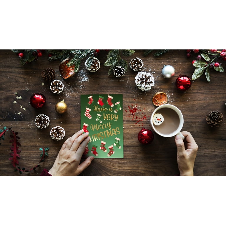 Tom Smith Giftmaker Pack 10 Square Christmas Cards 2 Festive Traditional Snowman Designs 14cm Tom Smith Giftmaker Pack 10 Square Christmas Cards 2 Festive Traditional Snowman Designs 14cm
