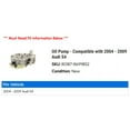 thumbnail image 2 of Oil Pump - Compatible with 2004 - 2009 Audi S4 2005 2006 2007 2008, 2 of 2