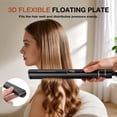 thumbnail image 5 of NEXPURE 1" Flat Iron, 2 in 1 Hair Straightener and Curler with Floating Plates, 5 Temp Settings Styler for All Hair Types, Black, 5 of 9