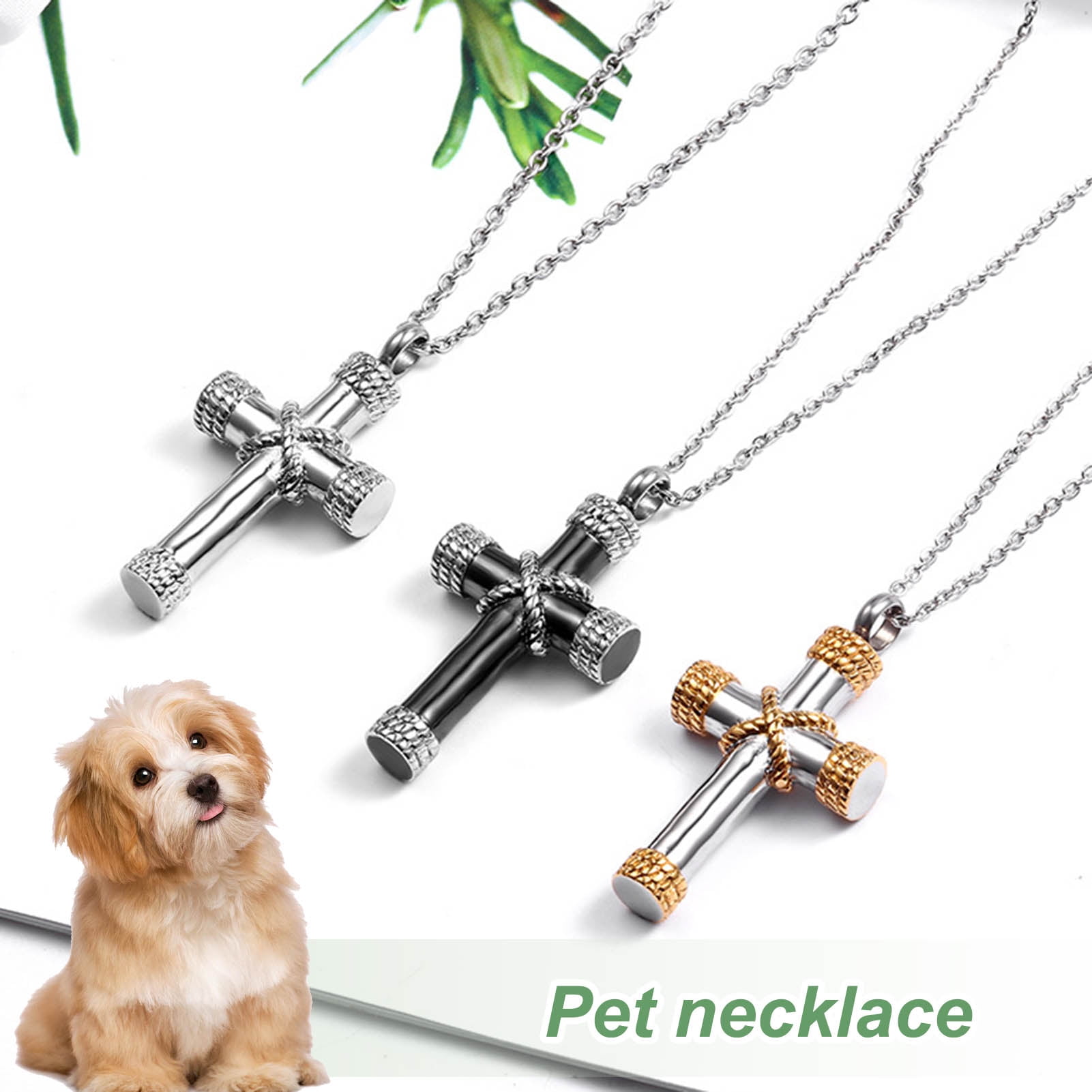 pet memorial necklace with picture