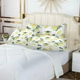 thumbnail image 6 of GZHJMY Lemon Pattern Pillowcase Queen Size, Super Soft Pillow Shams Covers, Plush Cozy Pillow Cases with Zipper, 20" X 30"（573）, 6 of 6