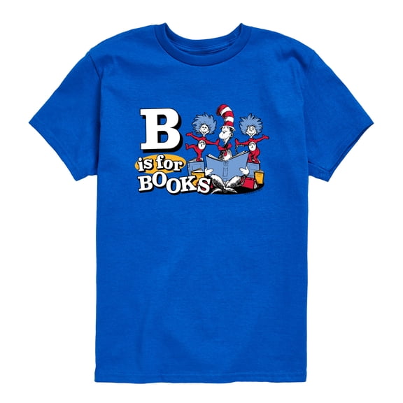 Dr. Seuss - B is for Books Toddler Short Sleeve Graphic T-Shirt
