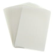 200pcs Transparent Laminator Sheets Thermal Laminating Pouches Photo Storage Plastic Sheets Laminating Paper