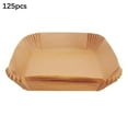 thumbnail image 2 of Boreal Craft Papier Parchemin Carré pour Cuisson Rôtissage Micro-Ondes 125 Pcs Filtre 8 Pouces Compatible avec Friteuse à Air Chaud et Plus Ensemble de Plats en Céramique avec Couvercles pour Four Organisateur de Plats, 2 of 4