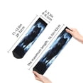 thumbnail image 4 of Pofeuu Night Scene of Wolves Print 30cm Socks, Adult Running Hiking Socks for Youth and Adult, 4 of 7