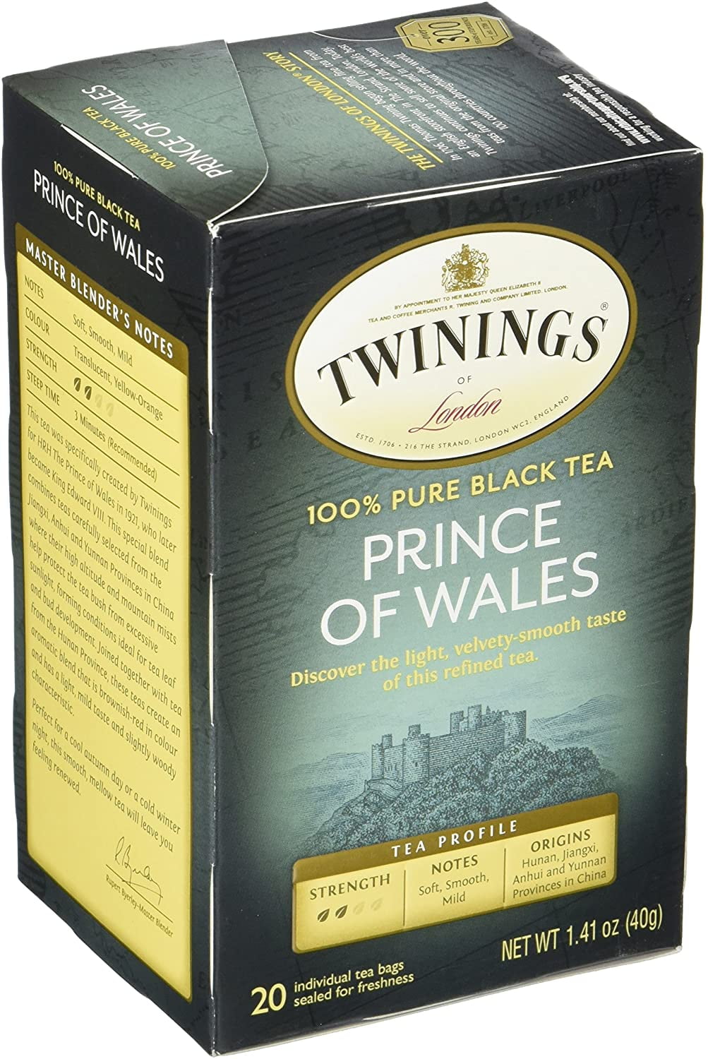 Twinings Prince of Wales Tea, 20 ct