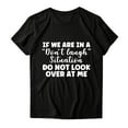 thumbnail image 2 of TSADFHJI Hauts Élégants pour Femmes Robe de Soirée Femmes Chemises Imprimées Lettres Col Rond Manches Courtes Tee Tops Tunique Blouse TTG Noir, 2 of 3