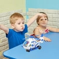 thumbnail image 2 of Children's Toy Airplane Model Universal Helicopter Lights Music Airplane Toy Propeller Will Turn Geomagnetic Cubes Farm Girl Vintage 1 Kid Learning Fridge Hunger Hippo Game Kids Handheld Games for, 2 of 4