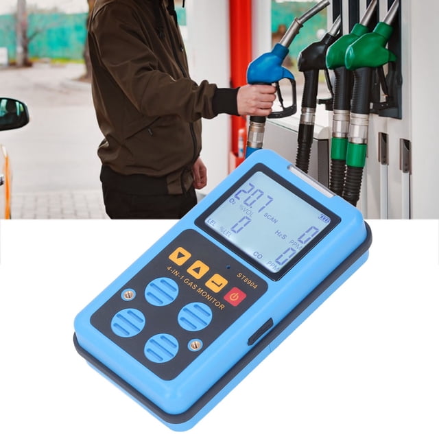Probador De Gas, Monitor De Gas 4 En 1, Tiempo De Respuesta Corto Para La Industria Química