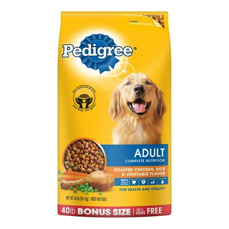 PEDIGREE Adult Roasted Chicken, Rice & Vegetable Flavor