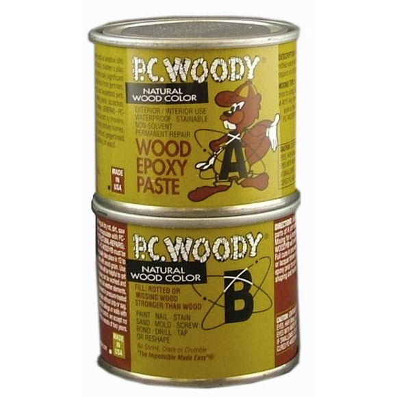 Revêtement Protecteur 083338 Pcs Woody Pâte Époxy Bois