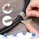 thumbnail image 2 of Uxcell 100-Pack Ataduras de Cable de Gancho y Bucle, 3.5 x 1.1 Pulgadas Organizador de Cables Autoadhesivo Ajustable para Escritorio [Beige], 2 of 7