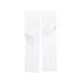 thumbnail image 2 of Arm Sleeves UV Sun Protection Cover Arms for Women Compression Sleeves With Thumb Holes Sport Arm Gardening Outdoor Fingerless Gym Gloves White One Size, 2 of 5