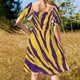 thumbnail image 5 of Vestido de manga corta con burbujas de Fin Gold, bonito vestido, ropa de mujer, vestido de invitada de boda, vestidos de moda para mujer, 5 of 7