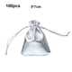 thumbnail image 5 of Kearding 100 bolsas de joyería brillante para regalo, bolsas con cordón para dulces, fiesta DIY Type6 NO6, 5 of 6