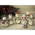 thumbnail image 2 of Snowman Nativity Set 7 Pc Figurine Set, 2 of 2