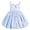 Blue, variant on IBTOM CASTLE Baby Girl Dress Satin Bubble Pink Bow Ruffle Pageant Formal Princess Toddler Girl Fancy Dress Photo Shoot 2-3T Blue