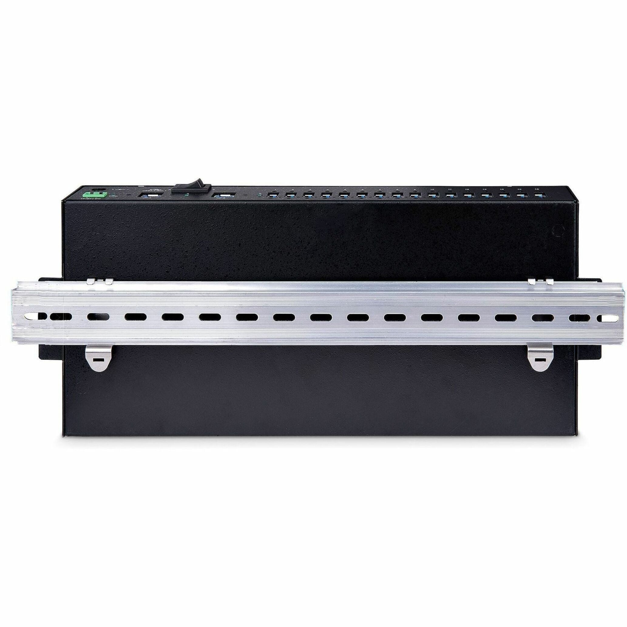 StarTech 16-Port Industrial USB 5Gbps Hub with Power Adapter