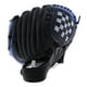 thumbnail image 3 of Durable Béisbol Softbol Mano izquierda Guante Negro Azul 11.5 Sunnimix Guante de lanzador de béisbol, 3 of 7