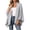 Light Gray_001, variant on Cardigan for Women Soft Lightweight Knitwear Classic Crew Neck Button Front Long Sleeve Cozy Cardigan Sweater