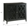 thumbnail image 6 of ACME Ceara Storage Console Table with Door in Black, 6 of 6
