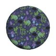thumbnail image 2 of Junzan Magic Toads In Hats Tire Cover Wheel Protector For Truck Suv Trailer Camping Rv Tire Covers-16 Inch, 2 of 9