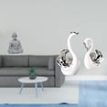 thumbnail image 2 of CarpNettore Monkey Buddha Swan Figurine Sculpture Collectible Miniature Sun Wukong Crafts for Living Room Hotel Patio Backyard Table Centerpiece Book Shelf Decoration, 2 of 8