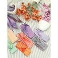 thumbnail image 5 of INSPIRE CHIC Unisex Solid Color Wrinkled Extra Wide Flat Athletic Shoe Laces for Sneakers, 5 of 5