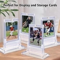 thumbnail image 4 of 8 Portatarjetas Magnéticos para Tarjetas Coleccionables, Portatarjetas Protectores con Base de Soporte Acrílico para , Tarjetas Deportivas, 4 of 8