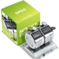 thumbnail image 2 of GOGO 2-Unit Desktop Mechanical Tally Counter Clicker with Base Mount, Resettable Manual 4 Digit Counter Mount Stand, 2 of 7