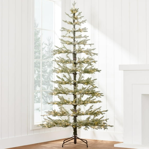 Árbol de Navidad Best Choice Products preiluminado, 6 pies con luces LED