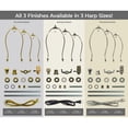 thumbnail image 5 of Royal Designs, Inc. Simple Balloon Design Lamp Finial, F-2025L-PB-2, Polished Brass, Pack of 2, 5 of 5
