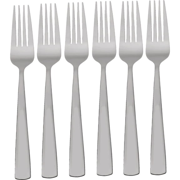 Pfaltzgraff Silver Stainless Steel Dinner Fork Dinner Fork Set 6 pc