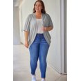 thumbnail image 3 of Plus Size Ribbed Cocoon Cover Up, 3 of 5