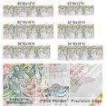thumbnail image 2 of Valance Curtains for Kitchen Windows Easter Spring Flower Plant Eggs Rod Pocket Valance Farm Leaves Plant on Wood Short Window Curtain Topper for Bedroom Living Room Bathroom 42x12in,1&nbsp;Panel, 2 of 9