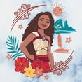thumbnail image 2 of Junior's Moana 2 Fearless Adventurer Moana Graphic Crop T-Shirt, 2 of 4