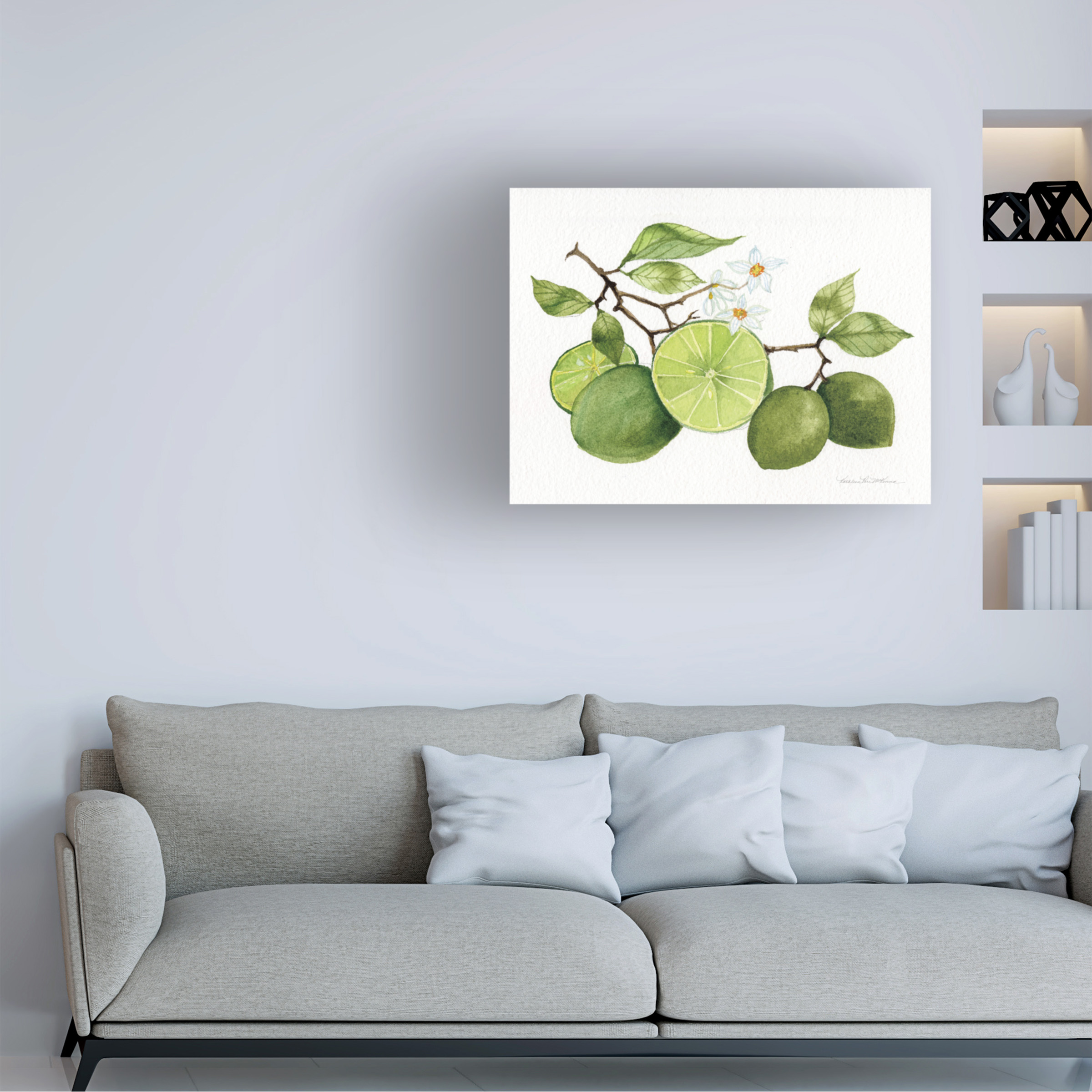 Trademark Fine Art 'Citrus Garden VII' Canvas Art by Kathleen Parr McKenna