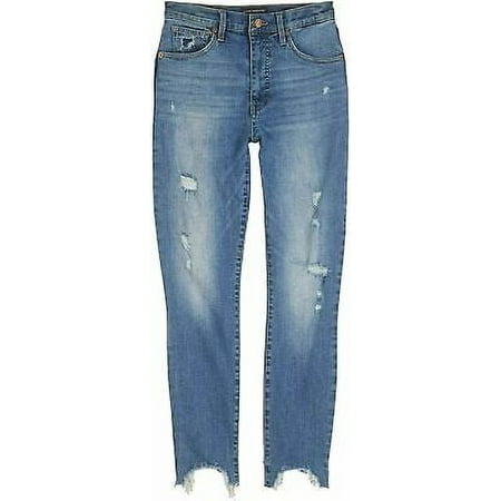 New Lucky Brand Womens Alcade Blue Bridgette Chewed Skinny Jeans, US 8 / 29 11361-1M