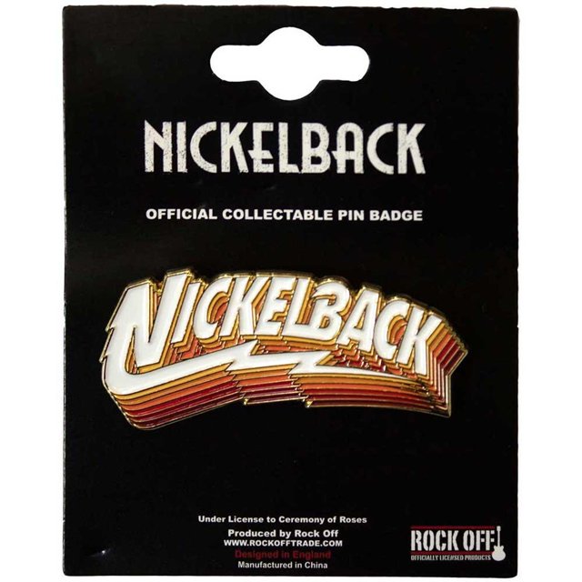 Nickelback Badge Ombres Dégradées Logo