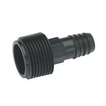 B&K 3/4 in. MPT X 1/2 in. D Barb Plastic Adapter 1 pk
