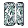 thumbnail image 1 of Head Case Designs Officially Licensed Nature Magick Tropical Palm Leaves On Marble Turquoise Green Island Hybrid Case Compatible with Apple iPhone 14 Plus, 1 of 7