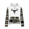 thumbnail image 5 of Awdenio Mens Hoodies Sweatshirts Aztec Ethnic Hoodies Mens Lightweight Casual Western Hooded Sweatshirts Long Sleeve Drawstring Color Block Pullover, 5 of 5