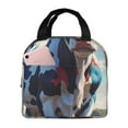 thumbnail image 1 of Easygdp Colorful Cow Pasture Bolsa Térmica Premium - Tela Oxford Impermeable, Gran Capacidad, Bolsillo Frontal, Unisex para Trabajo, Escuela, Actividades al Aire Libre y Picnics, 1 of 8