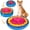 Red&Yellow, variant on Snuffle Mat for Dogs, Adjustable Dog Puzzle Toys Sniff Mat, Interactive Enrichment Toys for Slow Eating and Mental Stimulation (Red Yellow Blue)