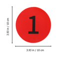 thumbnail image 4 of 36pcs Carpet Markers Carpet Spots for Classroom Learning Toys Educational Toys, 4 of 7