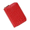 thumbnail image 1 of Embossed RFID Blocking Wallet for Women Slim Card Holder Fashionable Organizer with Secure Pocket, 1 of 5
