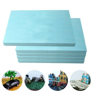 Miniature Foam Slab Board Rectangle DIY Model Material Building