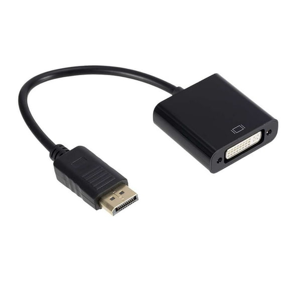 DP to DVI Adapter Cable DisplayPort Male to DVI to DVI Female Converter 1080P Cord for Monitor Projector Displays